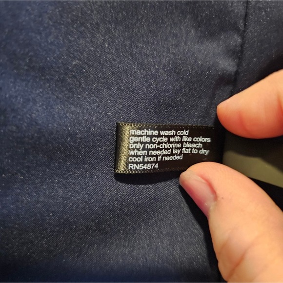 The limited women's navy blue dress with stripes size 6 - Picture 12 of 13